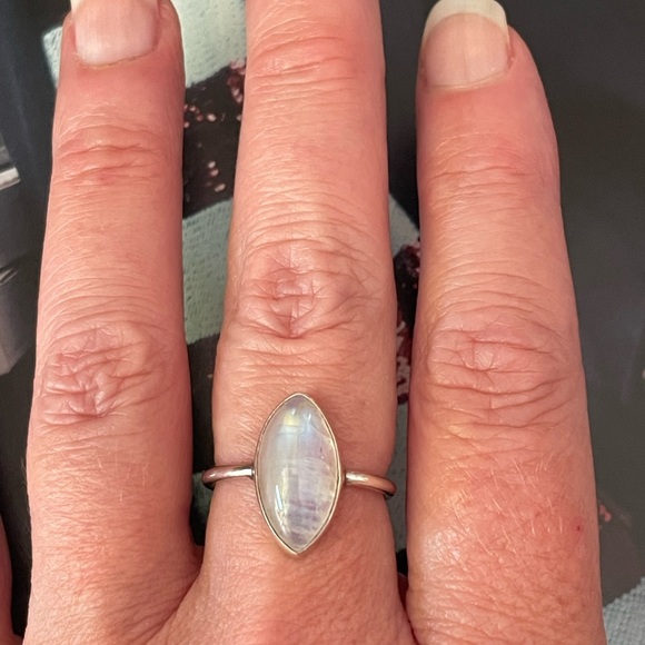 Moonstone ring - Picture 3 of 5